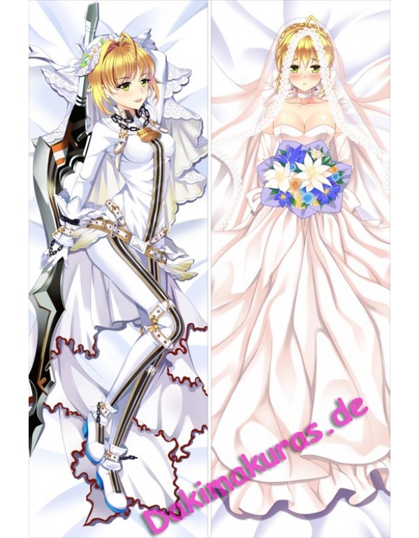 Fate stay night - Saber Dakimakura bezug anime Kis...