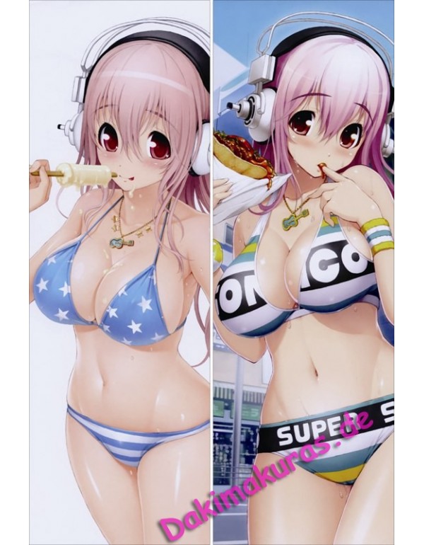 Super Sonico Dakimakura bezug anime Kissenbezug