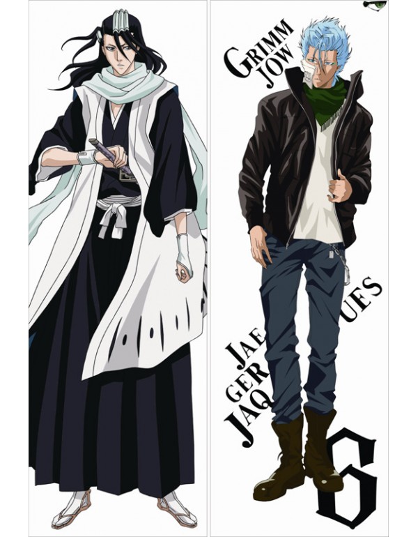 Bleach - Grimmjow Jaegerjaques - Byakuya Kuchiki Dakimakura bezug anime Kissenbezug