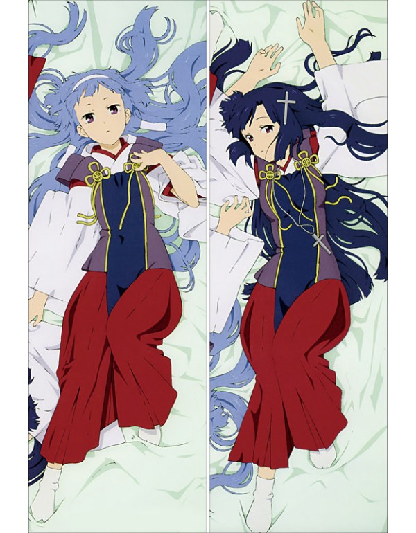 Kannagi Crazy Shrine Maidens - Nagi Anime Körper Dakimakura Japenese Liebe Kissenbezug