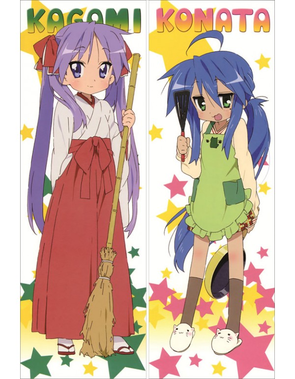 Lucky Star - Kagami Hiiragi Umarmungs anime körpe...