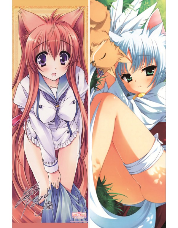 Kiss on my Deity - Mashiro Mito Kisaragi Mifuyu Dakimakura kissen Billig Anime Kissenbezug Kaufen