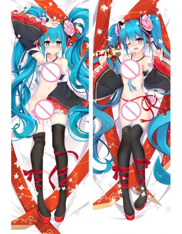 VOCALOID Peony Hatsune Miku Full body waifu japanese anime pillowcases