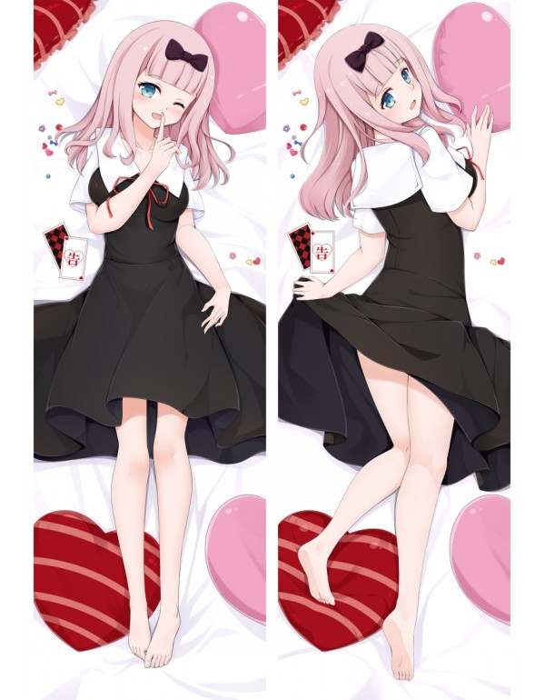 Kaguya-sama Love Is War Fukuya Shika Anime Kissen Dakimakura umarmt Körper Kissenbezüge