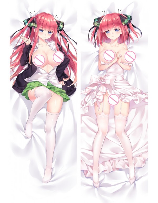 The Quintessential Quintuplets Nakano Nino Anime Kissen Dakimakura umarmt Körper Kissenbezüge