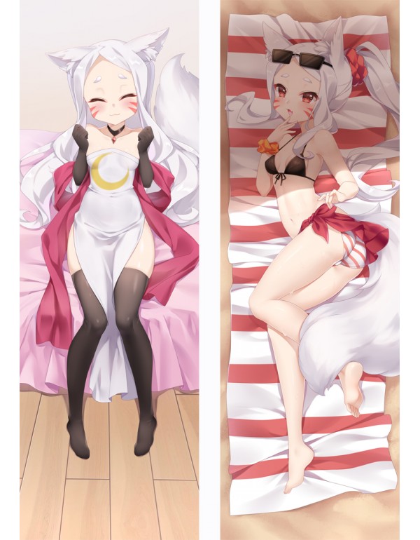 Sewayaki Kitsune no Senko-san Shiro Anime Kissen Dakimakura Love Körper Kissenbezug