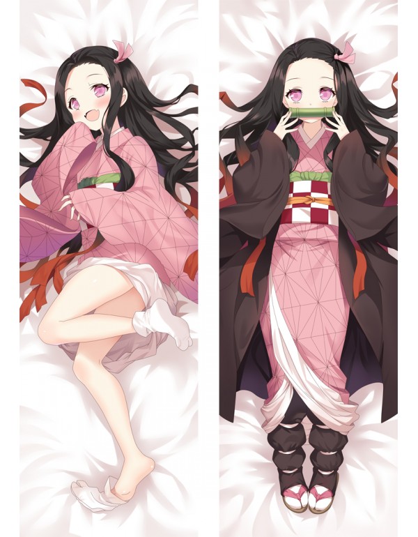 Kimetsu no Yaiba Kamado Nezuko Umarmungskissen Charakter Körper Dakimakura Kissenbezüge