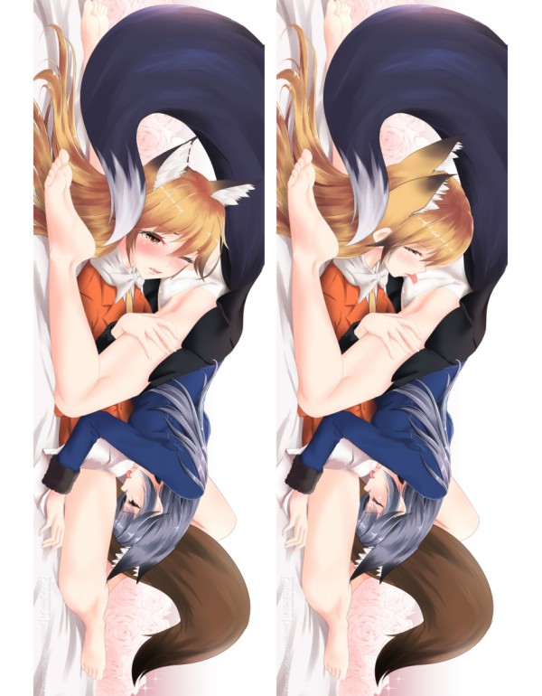 Kemono Friends Kita fox Dakimakura 3d Kissen japan...