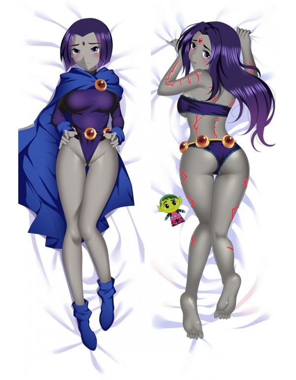 Teen Titans Raven Dakimakura 3d Kissen japanischen Anime Kissenbezug