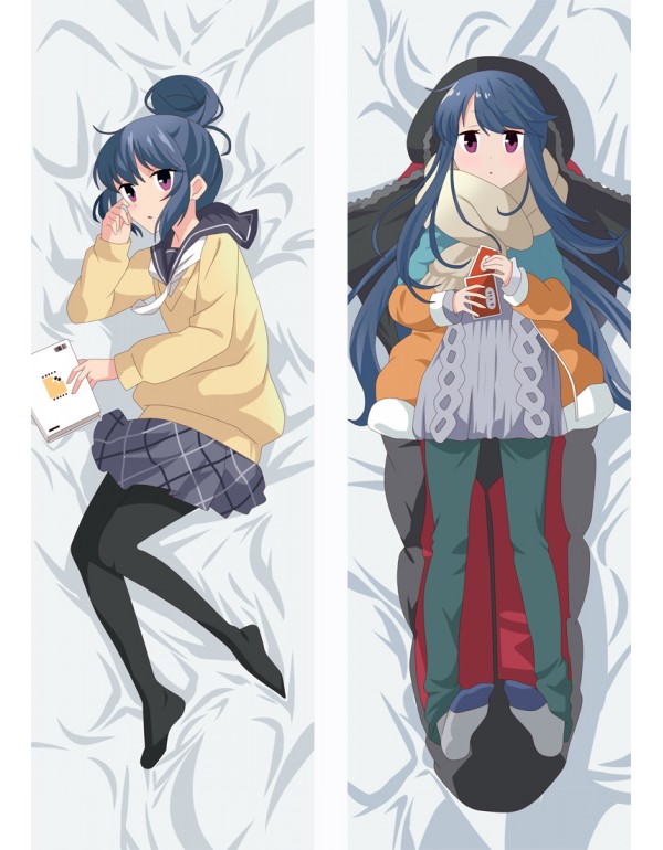 Laid-Back Camp Shima Rin Anime Kissen Dakimakura Love Körper Kissenbezug