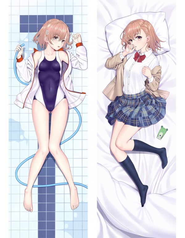 A Certain Scientific Railgun Mikoto Misaka Anime Dakimakura japanische Körper Kissenbezug