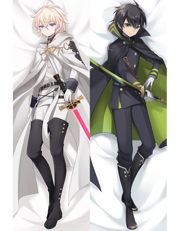 Seraph of the End Anime Male Mikaela Hyakuya and Y...
