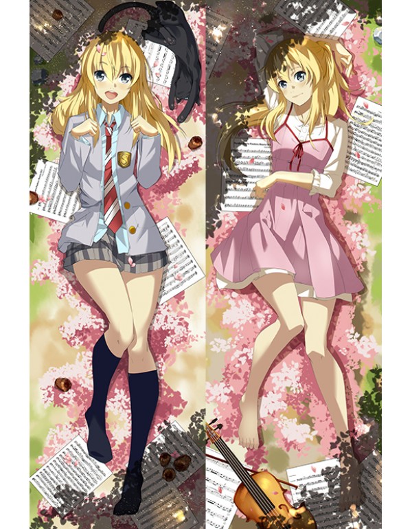 Your Lie In April Japanischer Charakter Körper Dakimakura Kissenbezug