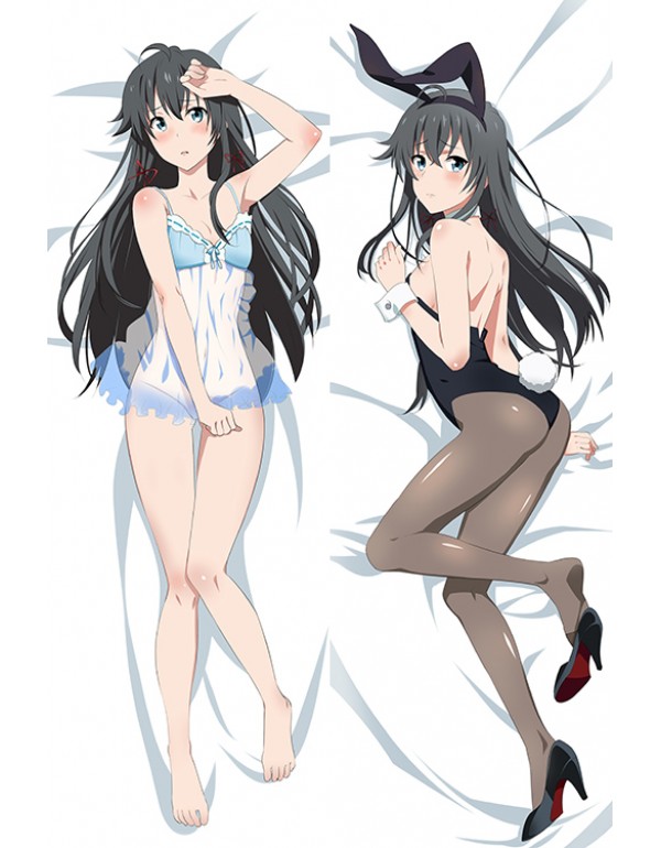 NEUE Yukino Yukinoshita - My Teen Romanctic Comedy Japanischer Charakter Körper Dakimakura Kissenbezug