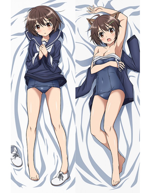 Strike Witches Dakimakura kissen Billig Anime Kiss...