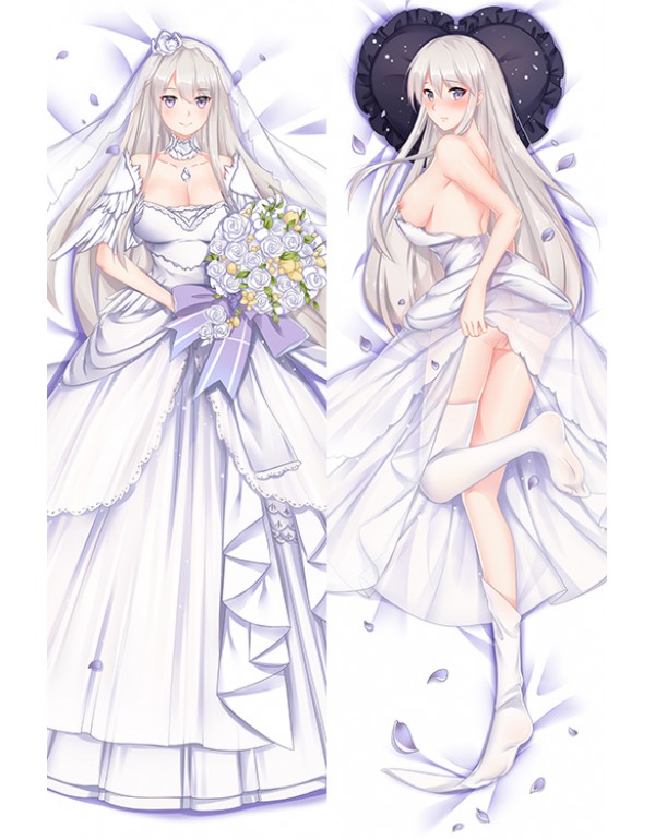 Azur Lane The Enterprise Wedding Skin Dakimakura 3d Kissen japanischen Anime Kissenbezug