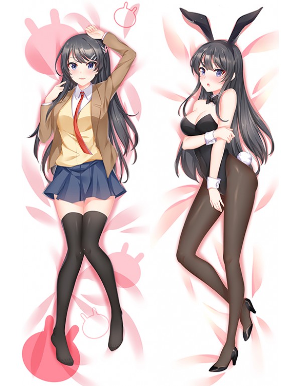 Rascal Does Not Dream of Bunny Girl Senpai Sakurajima Mai Anime Kissenbezug Dakimakura bezug kaufen