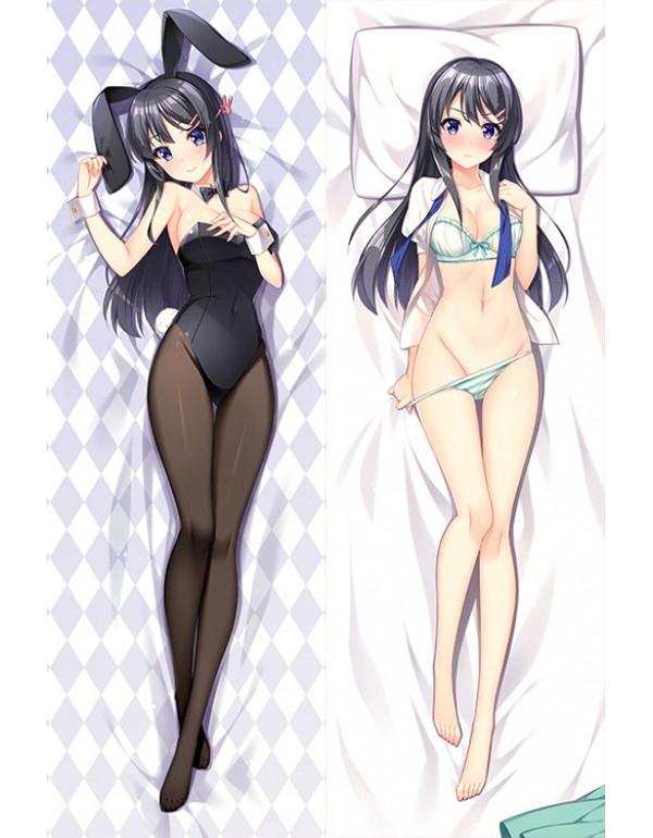 Rascal Does Not Dream of Bunny Girl Senpai Mai Sakurajima Dakimakura 3d Kissen japanischen Anime Kissenbezug