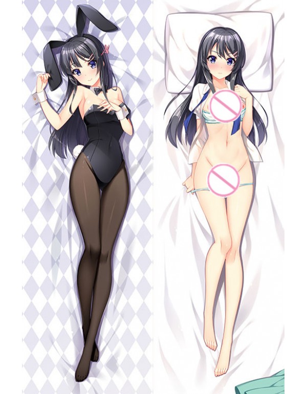 Rascal Does Not Dream of Bunny Girl Senpai Mai Sakurajima Dakimakura 3d Kissen japanischen Anime Kissenbezug