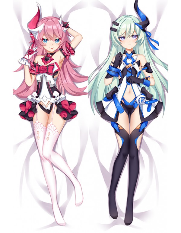 Rozaliya and Liliya - Honkai Impact 3 Dakimakura 3d Kissen japanischen Anime Kissenbezug