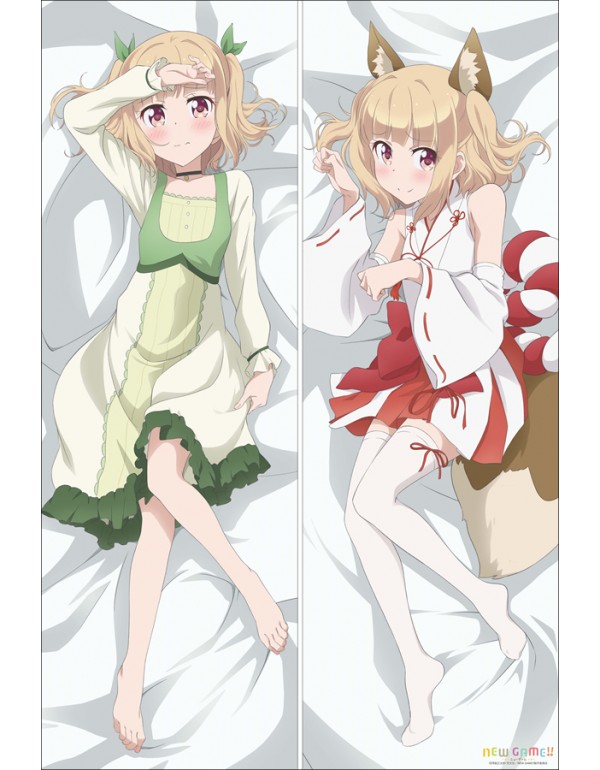 Iizima Yun New Game Dakimakura bezug Anime Körper...