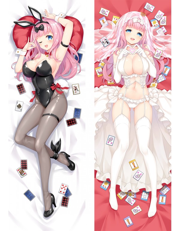 Kaguya-sama Love Is War Fujiwara Chika Anime Kissen Dakimakura Umarmungs Körper Kissenbezug