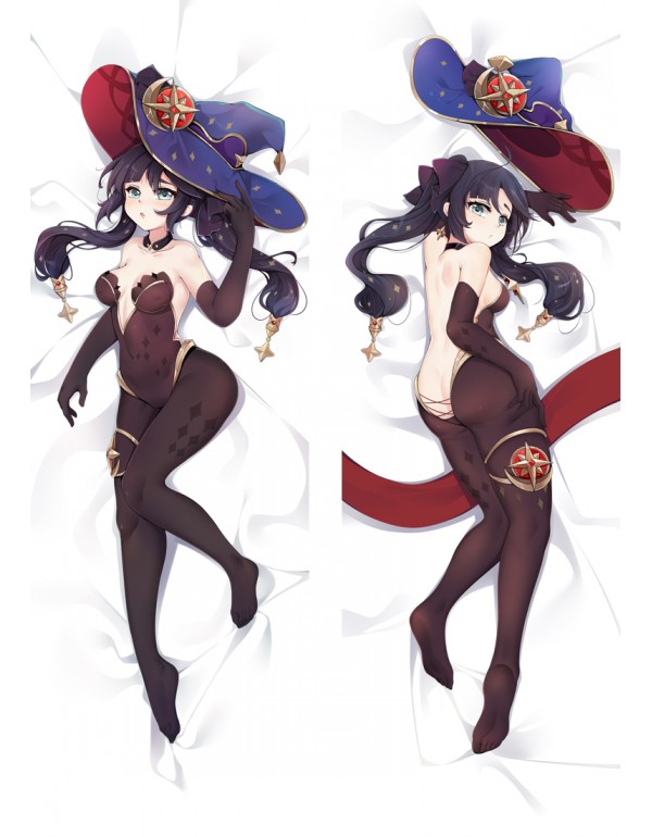 Genshin Impact Mona Anime Dakimakura japanische Körper Kissenbezug