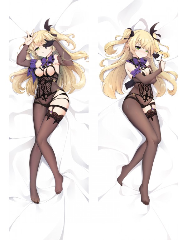 Genshin Impact Fischl Anime Dakimakura japanische Körper Kissenbezug