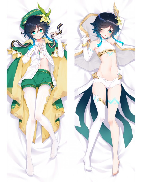 Genshin Impact Wendy Anime Dakimakura japanische Körper Kissenbezug