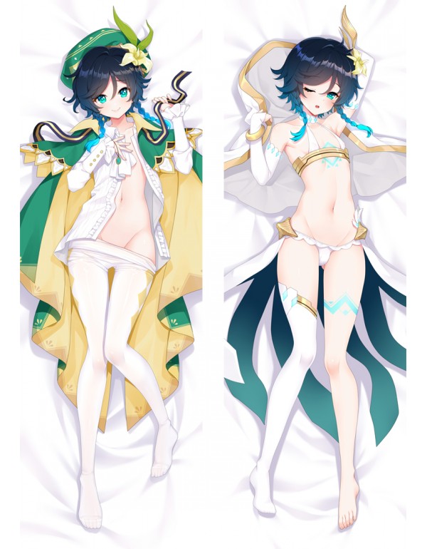 Genshin Impact Wendy Anime Dakimakura japanische Körper Kissenbezug