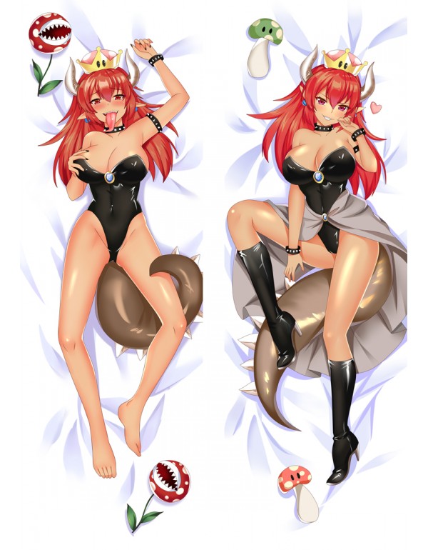 Super Mario Princess Bowsette Dakimakura bezug Anime Körper Kissenbezug