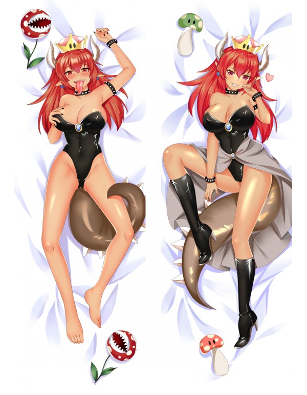 Super Mario Princess Bowsette Dakimakura bezug Ani...