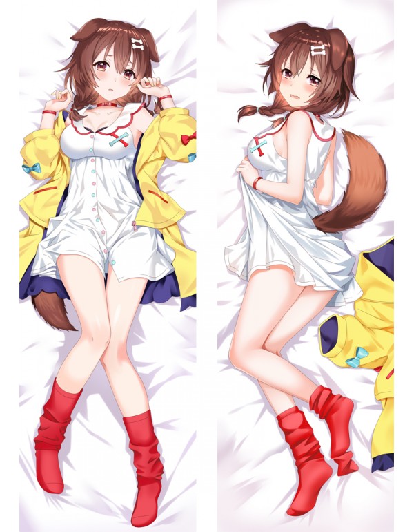 Inugami Korone Dakimakura bezug Anime Körper Kiss...