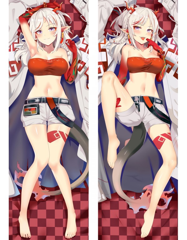 Arknights Nian Anime Dakimakura japanische Körper Kissenbezug