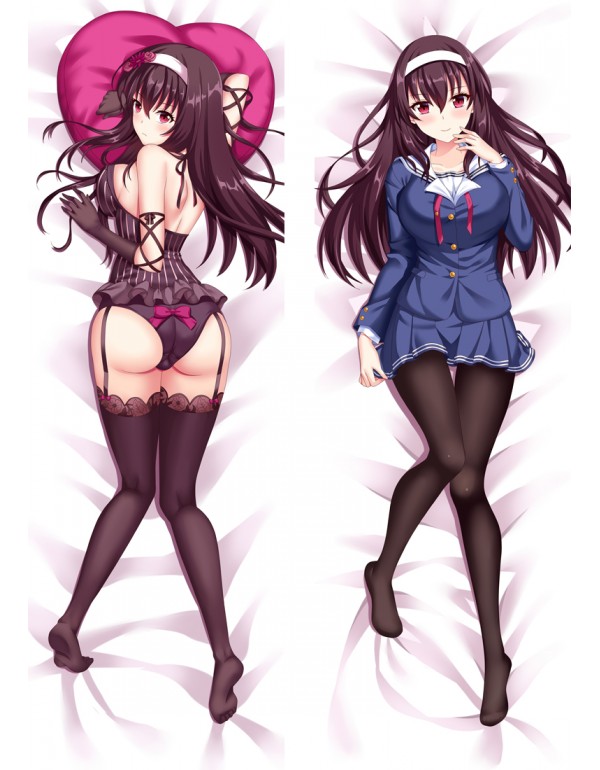 Utaha Kasumigaoka - Saenai Heroine No Sodatekata Dakimakura 3d Kissen japanischen Anime Kissenbezug