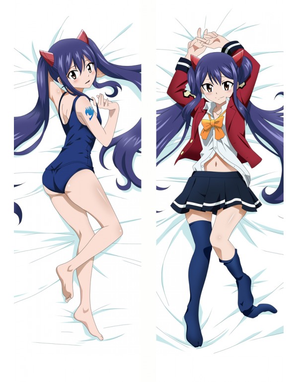 Fairy Tail Wendy Marvell Dakimakura 3d Kissen japanischen Anime Kissenbezug