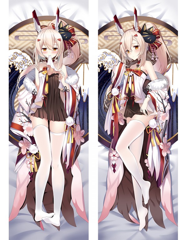 Azur Lane Ayanami Japanese Anime-Kopfkissenbezüge des vollen Körpers waifu