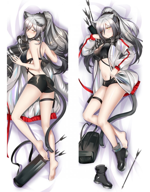 Arknights Schwarz Dakimakura 3d Kissen japanischen...