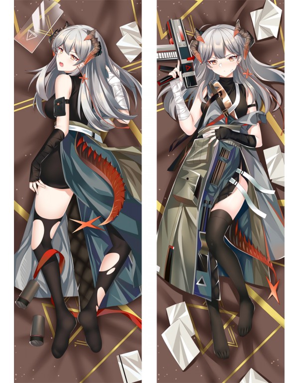 Arknights Saria Dakimakura bezug Anime Körper Kis...