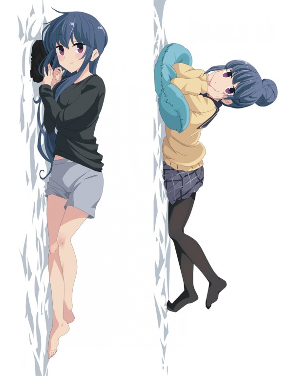 Laid-Back Camp Shima Rin Anime Dakimakura Japanese...