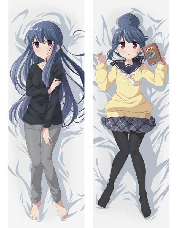 Laid-Back Camp Shima Rin Anime Dakimakura Japanese...