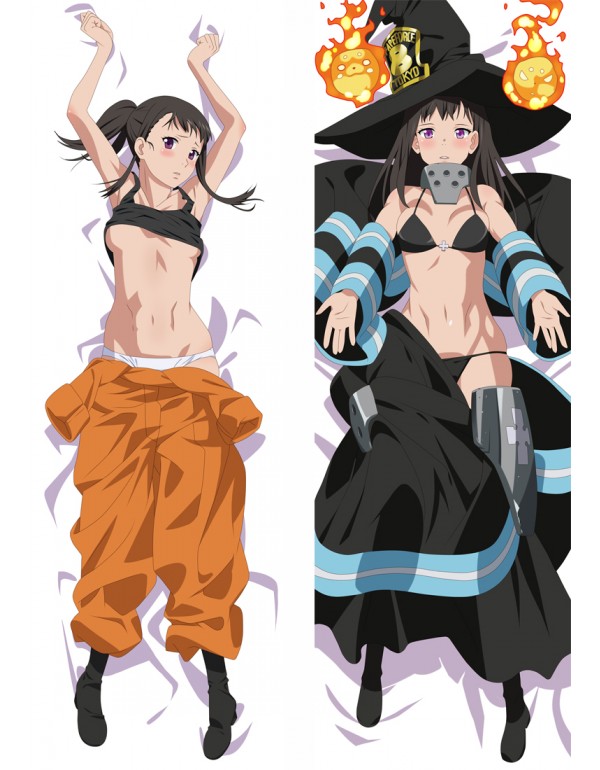 Fire Force Maki Oze Anime Dakimakura Japanese umarmende Körper Kissen