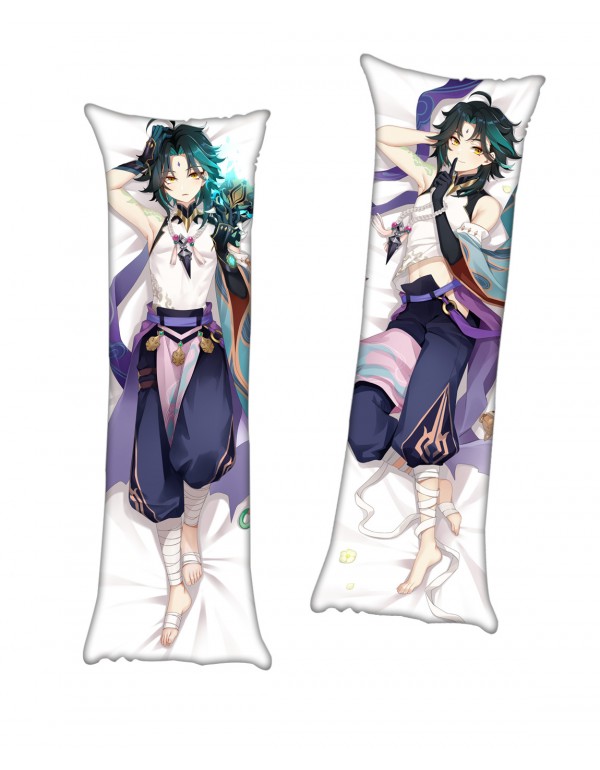 Genshin Impact Xiao Japanische Umarmung Dakimakura Kissenbezug online DE Outlet