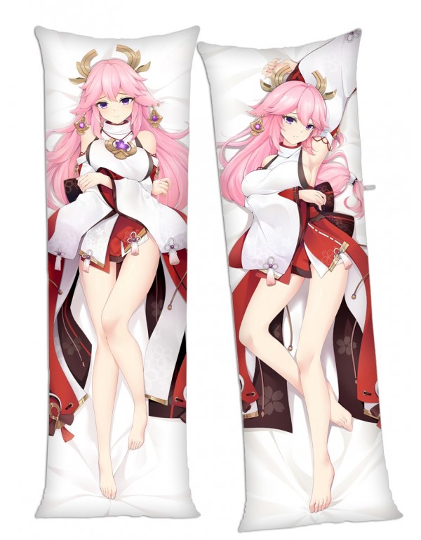 Genshin Impact Yae Miko Dakimakura 3d Kissen japan...