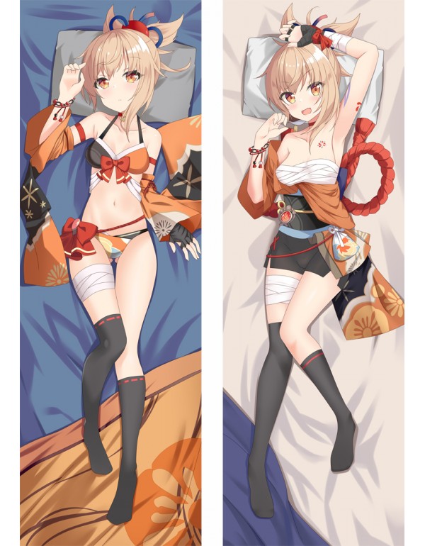 Genshin Impact YOIMIYA Dakimakura kissen Billig Anime Kissenbezug Kaufen