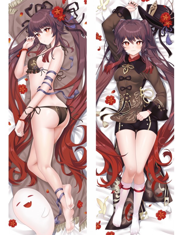 Genshin Impact Hutao Dakimakura kissen Billig Anim...