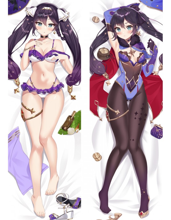 Genshin Impact Mona Dakimakura kissen Billig Anime Kissenbezug Kaufen