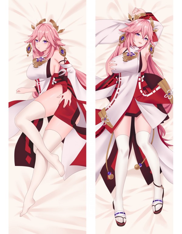 Yae Miko Genshin Impact Dakimakura kissen Billig Anime Kissenbezug Kaufen