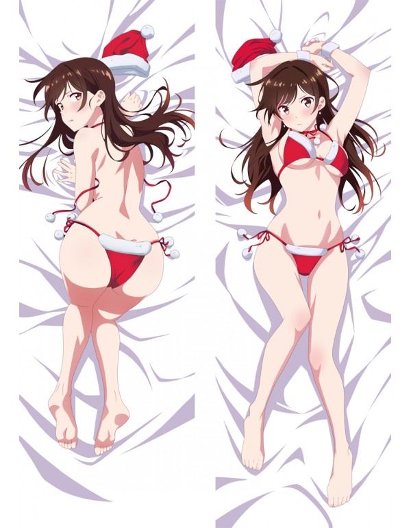 Kanojo, Okarishimasu Ichinose Chizuru Anime Dakimakura japanische Körper Kissenbezug