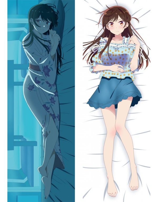 Kanojo, Okarishimasu Ichinose Chizuru Anime Kissen Dakimakura Umarmungs Körper Kissenbezug